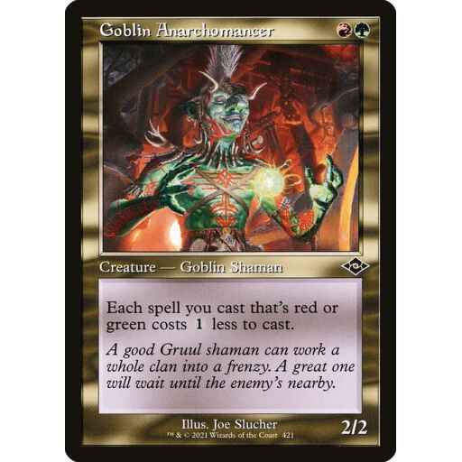 Modern Horizons 2 - 421 - Goblin Anarchomancer - Common - RG - Non-foil