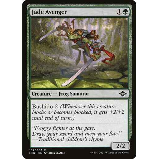 Modern Horizons 2 - 167 - Jade Avenger - Common - G - Non-foil