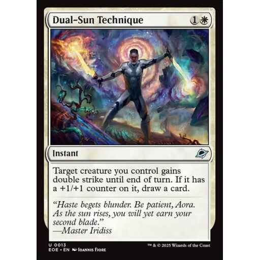 Edge of Eternities - 13 - Dual-Sun Technique - Uncommon - W - Non-foil