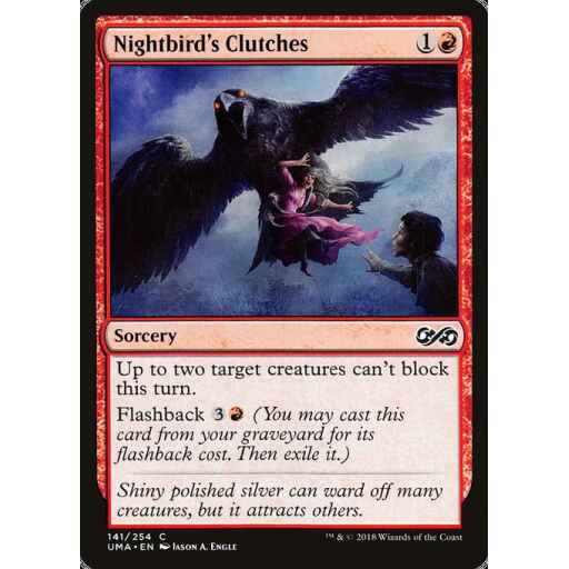 Ultimate Masters - 141 - Nightbird's Clutches - Common - R - Non-foil