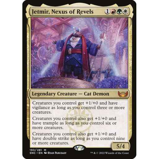Streets of New Capenna - 193 - Jetmir, Nexus of Revels - Mythic - Multi - Non-foil