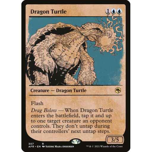 Adventures in the Forgotten Realms - 307 - Dragon Turtle - Rare - U - Non-foil