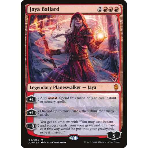 Dominaria - 132 - Jaya Ballard - Mythic - R - Non-foil