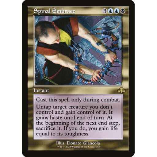 Dominaria Remastered - 369 - Spinal Embrace - Rare - UB - Non-foil