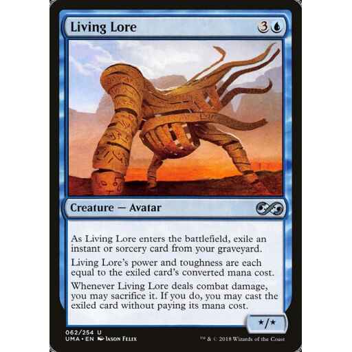 Ultimate Masters - 62 - Living Lore - Uncommon - U - Non-foil