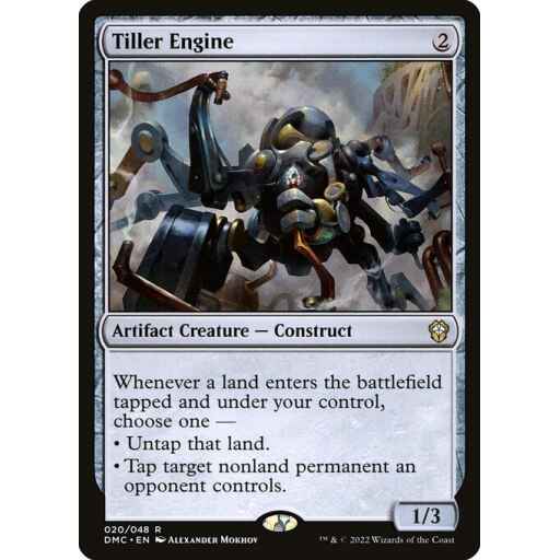Dominaria United Commander - 20 - Tiller Engine - Rare - C - Non-foil