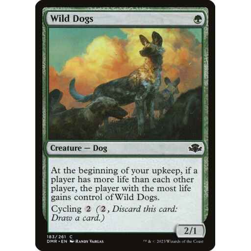 Dominaria Remastered - 183 - Wild Dogs - Common - G - Non-foil