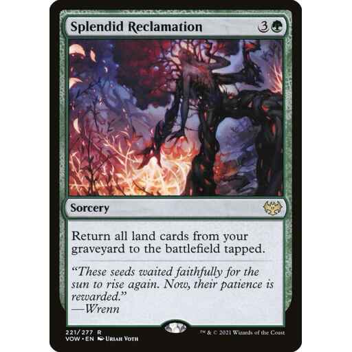 Innistrad: Crimson Vow - 221 - Splendid Reclamation - Rare - G - Non-foil