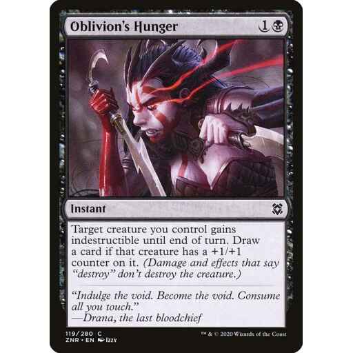 Zendikar Rising - 119 - Oblivion's Hunger - Common - B - Non-foil