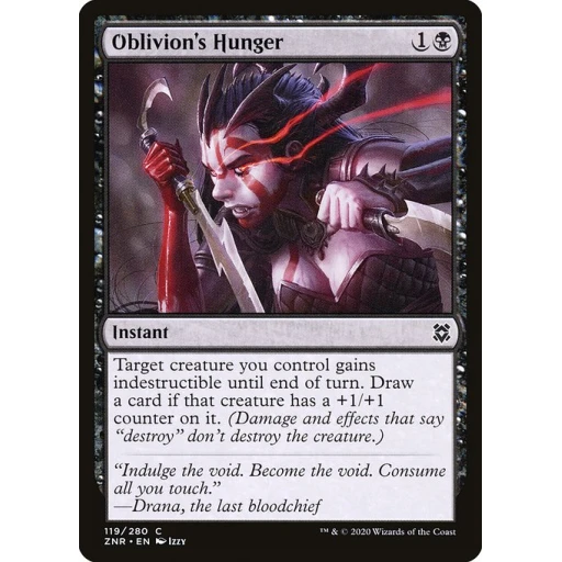 Zendikar Rising - 119 - Oblivion's Hunger - Common - B - Non-foil