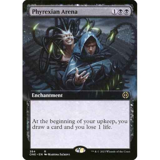 Phyrexia: All Will Be One - 384 - Phyrexian Arena - Rare - B - Non-foil