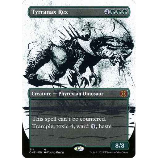 Phyrexia: All Will Be One - 314 - Tyrranax Rex - Mythic - G - Non-foil