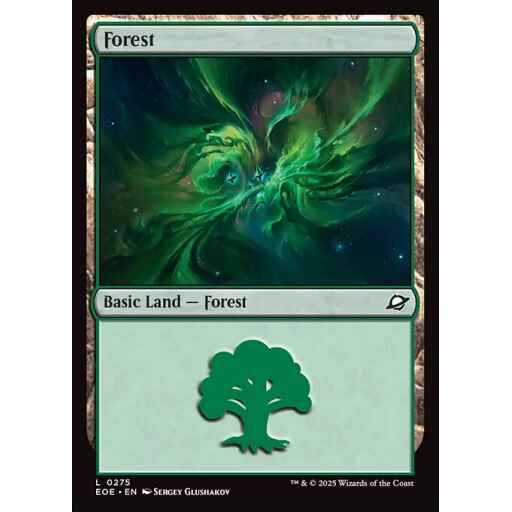 Edge of Eternities - 275 - Forest - Common - C - Foil