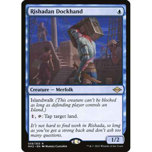 Modern Horizons 2 - 59 - Rishadan Dockhand - Rare - U - Non-foil