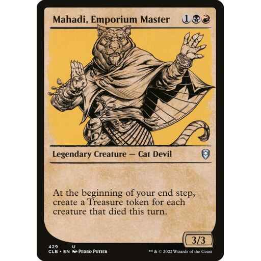 Commander Legends: Battle for Baldur's Gate - 429 - Mahadi, Emporium Master - Uncommon - BR - Non-foil