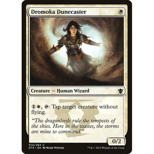 Dragons of Tarkir - 13 - Dromoka Dunecaster - Common - W - Non-foil
