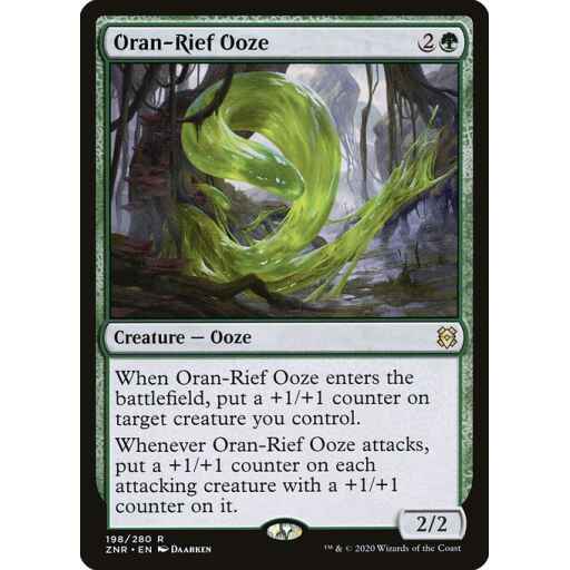 Zendikar Rising - 198 - Oran-Rief Ooze - Rare - G - Non-foil