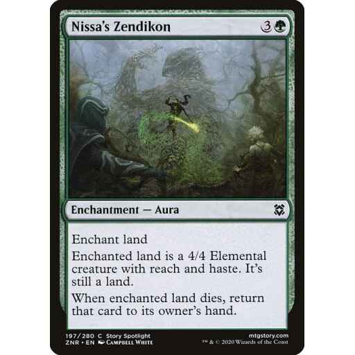 Zendikar Rising - 197 - Nissa's Zendikon - Common - G - Non-foil