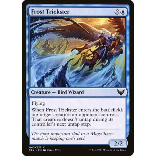 Strixhaven: School of Mages - 43 - Frost Trickster - Common - U - Non-foil