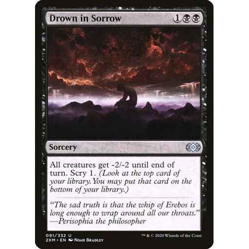 Double Masters - 91 - Drown in Sorrow - Uncommon - B - Non-foil
