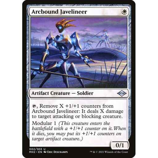 Modern Horizons 2 - 2 - Arcbound Javelineer - Uncommon - W - Non-foil