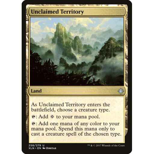 Ixalan - 258 - Unclaimed Territory - Uncommon - C - Non-foil