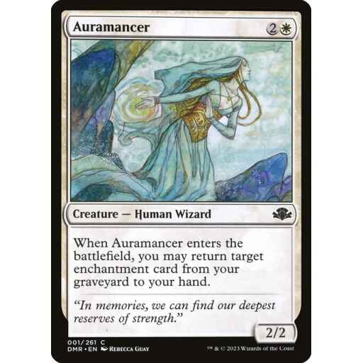 Dominaria Remastered - 1 - Auramancer - Common - W - Non-foil