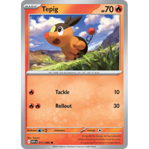 White Flare - 011/086 - Tepig