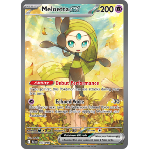 Black Bolt - 167/086 - Meloetta ex