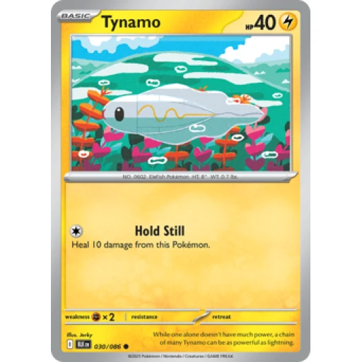 Black Bolt - 030/086 - Tynamo - Reverse Holo
