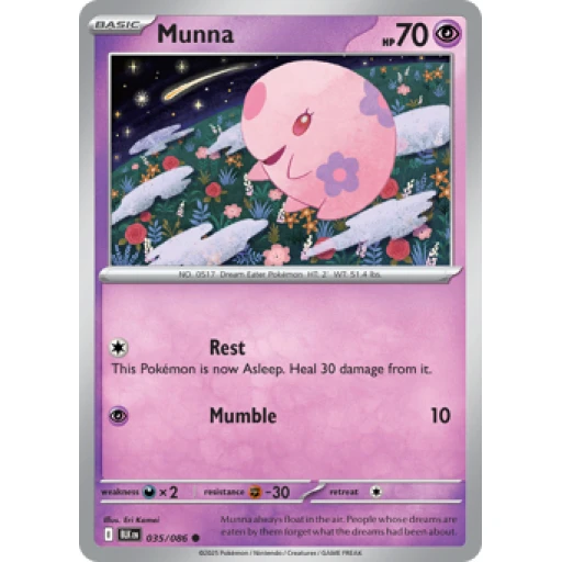 Black Bolt - 035/086 - Munna - Reverse Holo