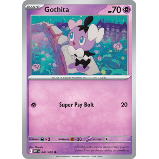 White Flare - 041/086 - Gothita - Reverse Holo
