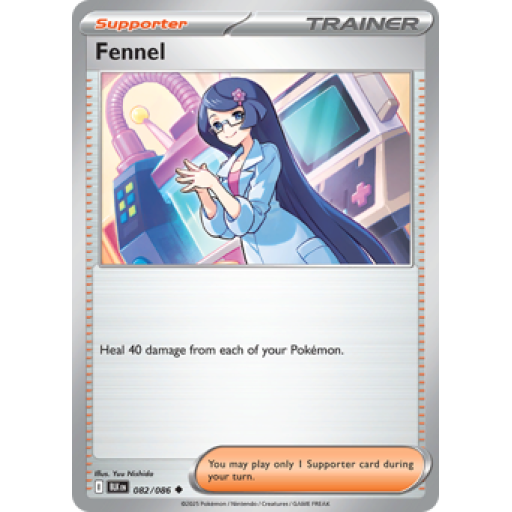 Black Bolt - 082/086 - Fennel - Reverse Holo