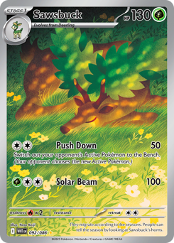 White Flare - 092/086 - Sawsbuck