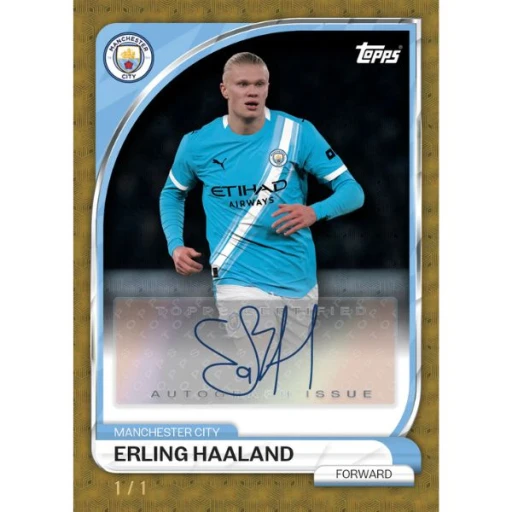 Alternative view of Topps Manchester City Collector Tin 2025/26