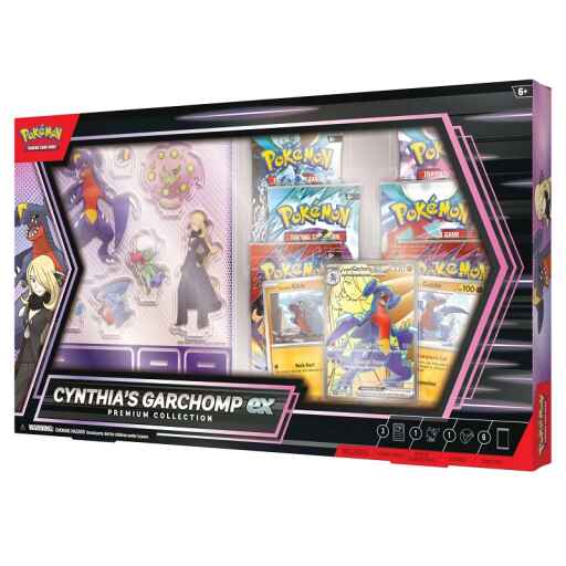 Pokemon Cynthia's Garchomp ex Box