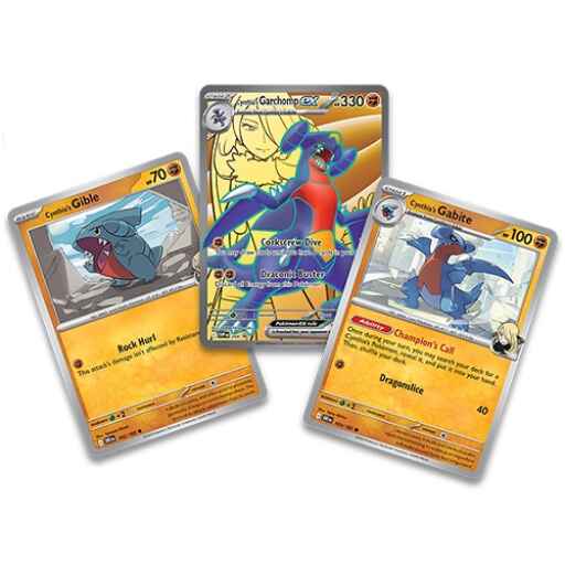 Alternative view of Pokemon Cynthia's Garchomp ex Box