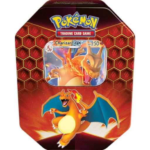 [Rip & Ship Exclusive] Pokemon Hidden Fates Charizard GX Tin