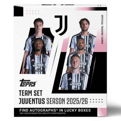 Topps Juventus Team Set Box 2025/26
