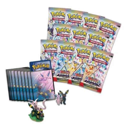 Alternative view of Pokemon Prismatic Evolutions Premium Figure Collection