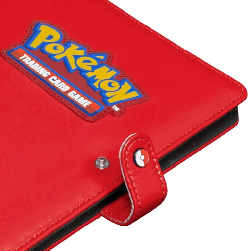 Alternative view of Ultra Pro - 4-Pocket Premium Snap Binder Pokemon Red