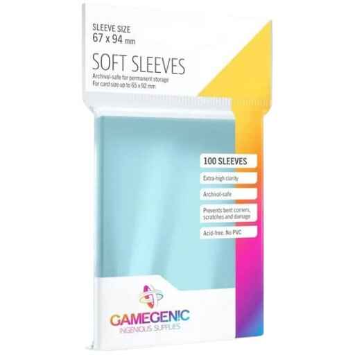 100 Gamegenic Soft Sleeves