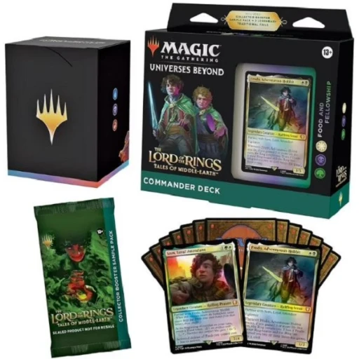 Alternative view of Magic – The Lord of The Rings Commander Deck - Food and Fellowship