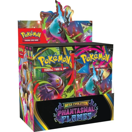 [Rip & Ship Exclusive] Pokemon Phantasmal Flames Booster Box [Skip the Line]
