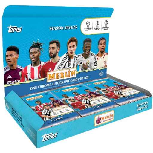 [Rip & Ship Exclusive] Topps Merlin UEFA Club Competitions Hobby Box 2024/25