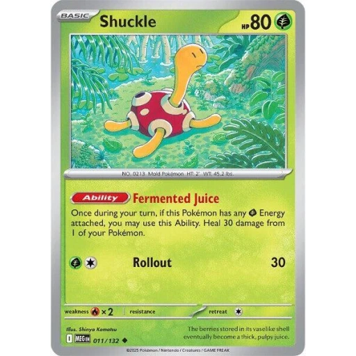 ME01: Mega Evolution - 011/132 - Shuckle