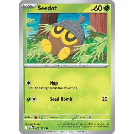ME01: Mega Evolution - 013/132 - Seedot - Reverse Holo