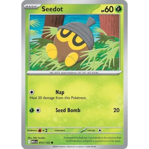 ME01: Mega Evolution - 013/132 - Seedot