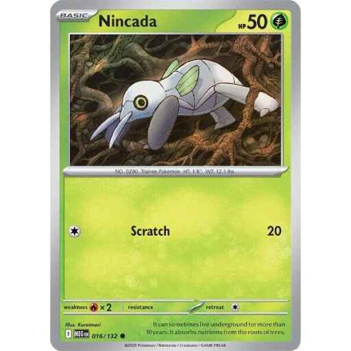 ME01: Mega Evolution - 016/132 - Nincada