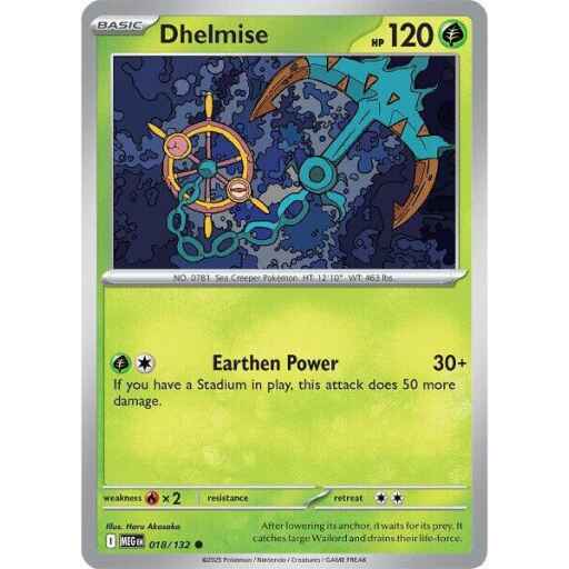 ME01: Mega Evolution - 018/132 - Dhelmise